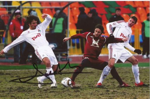 Fatih Tekke  Rubin Kasan  Fußball Autogramm Foto original signiert 