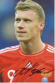 Pavel Pogrebnyak  Rußland  Fußball Autogramm Foto original signiert 