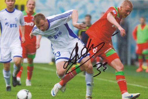Vladimir Rykov  Dynamo Moskau  Fußball Autogramm Foto original signiert 