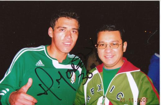 Hector Moreno  Mexiko  Fußball Autogramm  Foto original signiert 