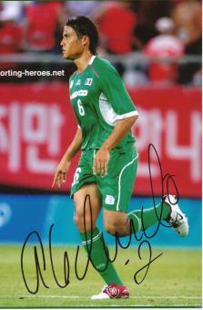 Aaron Galindo  Mexiko  Fußball Autogramm  Foto original signiert 
