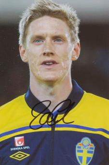 Rasmus Elm  Schweden Fußball Autogramm  Foto original signiert 