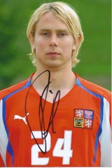 Tomas Hübschmann  Tschechien  Fußball Autogramm  Foto original signiert 
