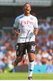 Moussa Dembele   FC Fulham  Fußball Autogramm Foto original signiert 