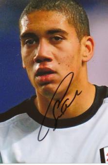 Chris Smalling   FC Fulham  Fußball Autogramm Foto original signiert 