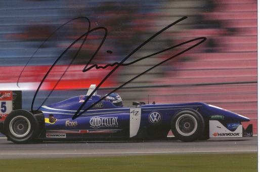 Jordan King   Auto Motorsport  Autogrammkarte original signiert 
