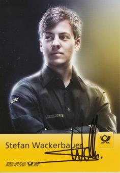 Stefan Wackerbauer  Auto Motorsport  Autogrammkarte original signiert 
