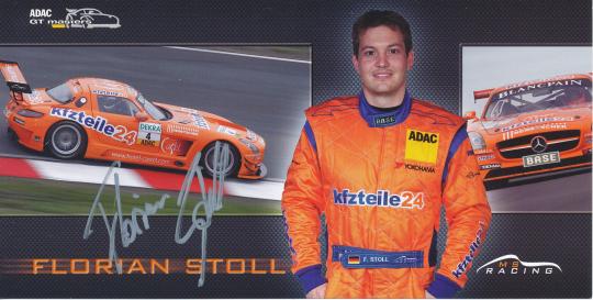 Florian Stoll   Auto Motorsport  Autogrammkarte original signiert 