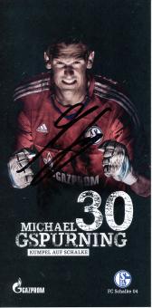 Michael Gspuring  2015/2016  FC Schalke 04  Autogrammkarte original signiert 
