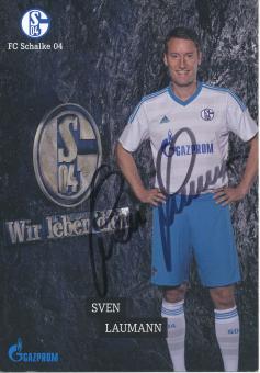 Sven Laumann  Traditionsmannschaft  FC Schalke 04  Autogrammkarte original signiert 