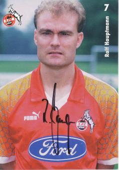 Ralf Hauptmann  1997/1998  FC Köln  Fußball  Autogrammkarte original signiert 