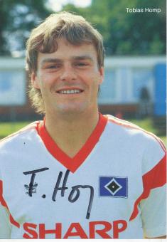 Tobias Homp  Hamburger SV  Fußball  Autogrammkarte original signiert 