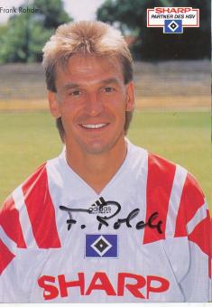 Frank Rohde  1992/93  Hamburger SV  Fußball  Autogrammkarte original signiert 