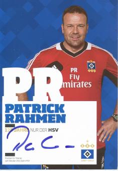 Patrick Rahmen  2012/2013  Hamburger SV  Fußball  Autogrammkarte original signiert 