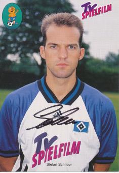 Stefan Schnoor  1994/1995  Hamburger SV  Fußball  Autogrammkarte original signiert 