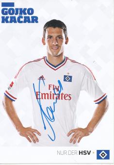 Gojko Kacar  2011/2012  Hamburger SV  Fußball  Autogrammkarte original signiert 