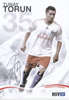 Tunay Torun  2009/2010  Hamburger SV  Fußball  Autogrammkarte original signiert 