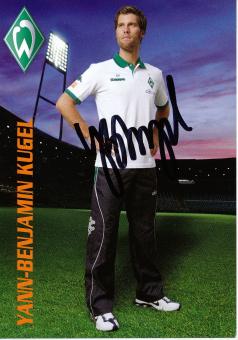 Yann Benjamin Kugel  2008/2009  SV Werder Bremen  Fußball  Autogrammkarte original signiert 