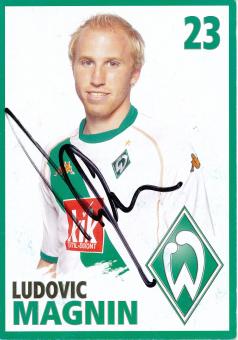 Ludovic Magnin  2004/2005  SV Werder Bremen  Fußball  Autogrammkarte original signiert 
