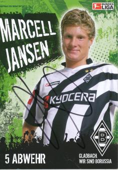 Marcell Jansen  2006/2007  Borussia Mönchengladbach  Fußball  Autogrammkarte original signiert 