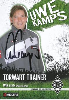 Uwe Kamps    2007/2008  Borussia Mönchengladbach  Fußball  Autogrammkarte original signiert 