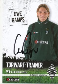 Uwe Kamps  2008/2009  Borussia Mönchengladbach  Fußball  Autogrammkarte original signiert 