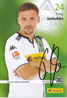 Tony Jantschke  2015/2016  Borussia Mönchengladbach  Fußball  Autogrammkarte original signiert 