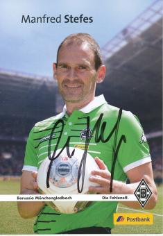 Manfred Stefes  2013/2014  Borussia Mönchengladbach  Fußball  Autogrammkarte original signiert 