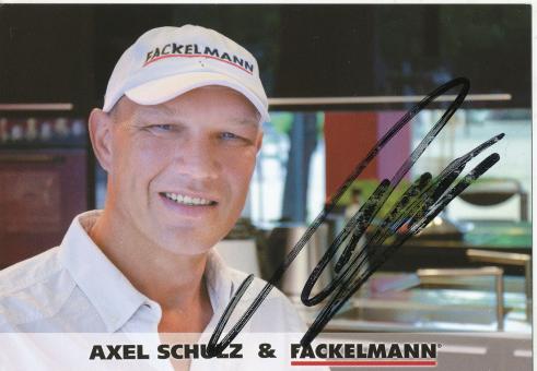 Axel Schulz  Boxen  Autogrammkarte original signiert 