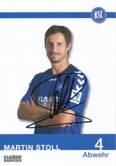 Martin Stoll  2013/2014   Karlsruher SC  Fußball Autogrammkarte original signiert 