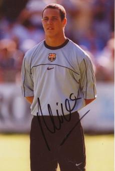 Pepe Reina  FC Barcelona   Fußball Autogramm Foto original signiert 