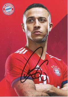 Thiago  2018/2019   FC Bayern München  Fußball Autogrammkarte original signiert 