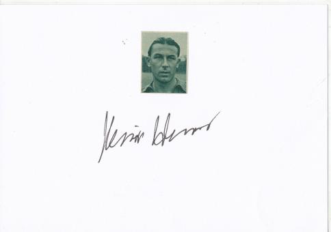 Heinz Wewers † 2008   DFB  Fußball Autogramm Karte  original signiert 