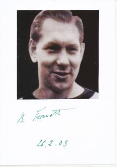 Bernhard Termath † 2004   DFB   Fußball Autogramm Karte  original signiert 