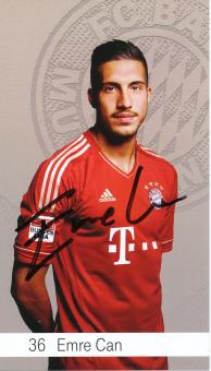 Emre Can  2012/2013  FC Bayern München  2010/2011   Fußball  Autogrammkarte original signiert 