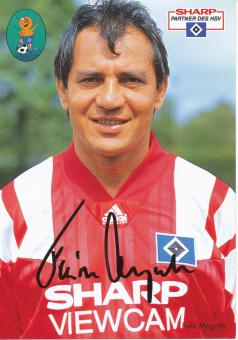 Felix Magath  Hamburger SV   Fußball  Autogrammkarte original signiert 