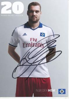 Pierre Michel Lasogga  2013/2014  Hamburger SV  Fußball  Autogrammkarte original signiert 