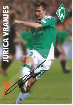 Jurica Vranjes  2007/2008   SV Werder Bremen  Fußball  Autogrammkarte original signiert 