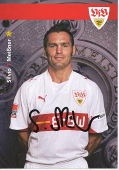 Silvio Meißner  2007/2008  VFB Stuttgart  Fußball  Autogrammkarte original signiert 
