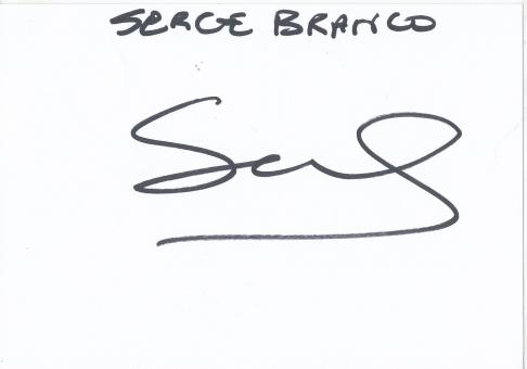 Serge Branco  VFB Stuttgart  Fußball Autogramm Karte  original signiert 