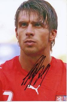 Zdeněk Grygera  Tschechien  Fußball Autogramm  Foto original signiert 