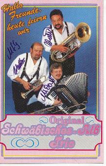Original Schwäbische Alb Trio   Musik  Autogrammkarte original signiert 
