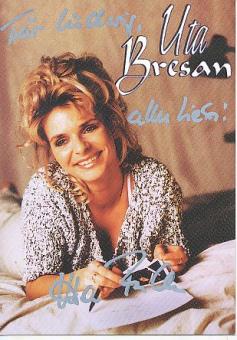 Uta Bresan  Musik  Autogrammkarte original signiert 