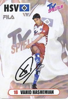 Vahid Hashemian  Hamburger SV   Fußball  Autogrammkarte original signiert 