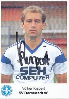 Volker Kispert  Darmstadt 98  Fußball Autogrammkarte original signiert 