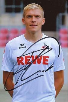 Artoms Rudnevs  FC Köln  Fußball Autogramm Foto original signiert 