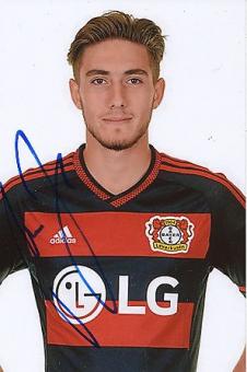 Marlon Frey  Bayer 04 Leverkusen  Fußball Autogramm Foto original signiert 