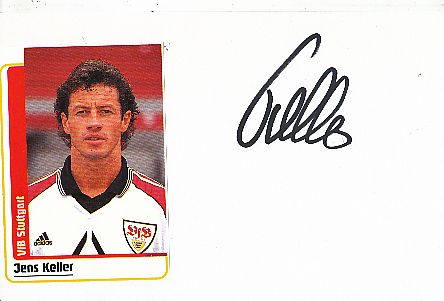Jens Keller  VFB Stuttgart  Fußball Autogramm Karte  original signiert 