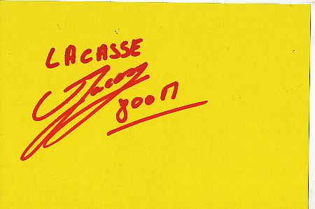 Florent Lacasse  FRA    Leichtathletik  Autogramm Karte  original signiert 