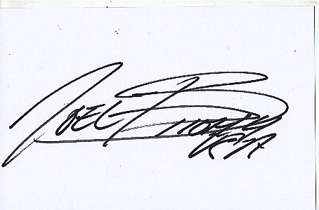 Joel Brown   Leichtathletik  Autogramm Karte  original signiert 